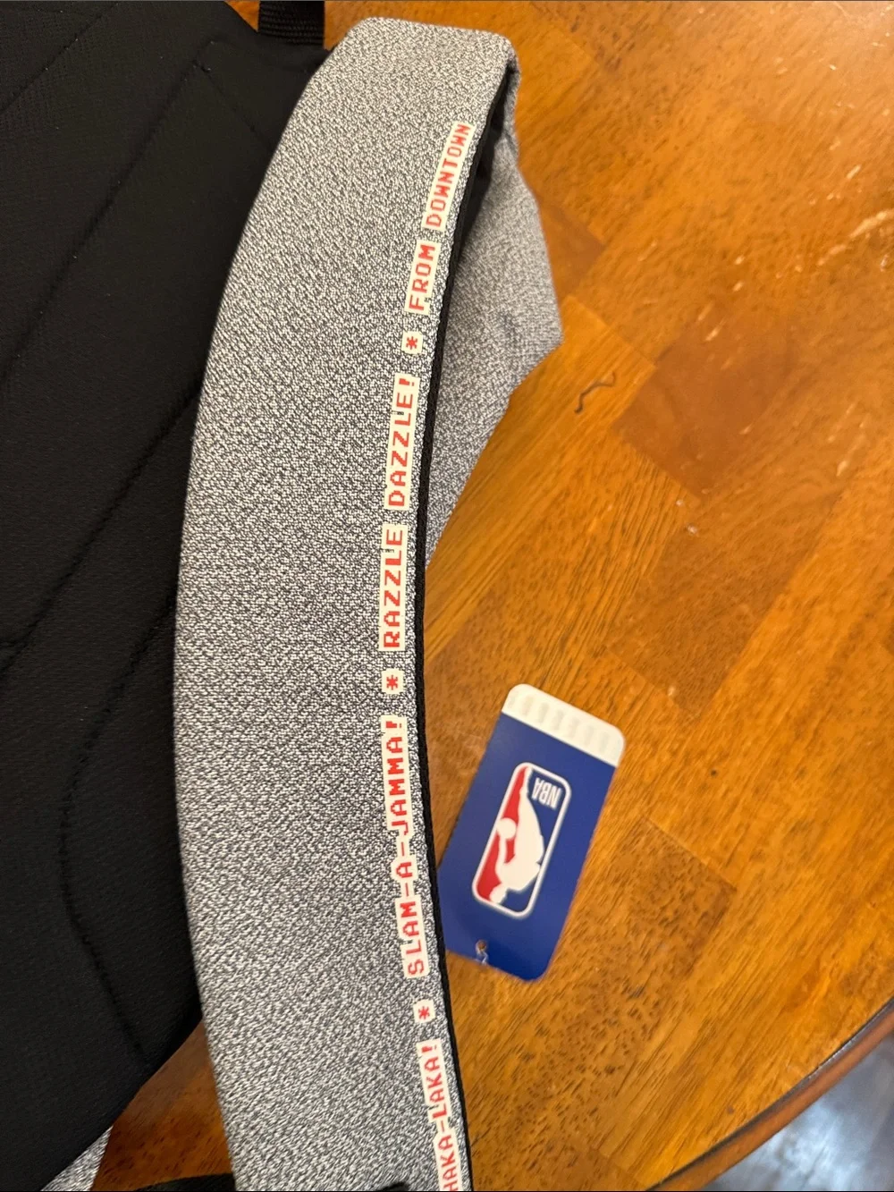 Wilson Gray and Black NBA Jam Backpack